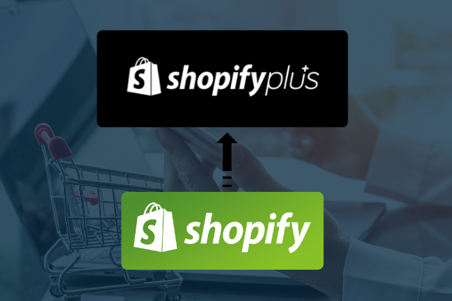 Shopify and Shopify Plus Logo